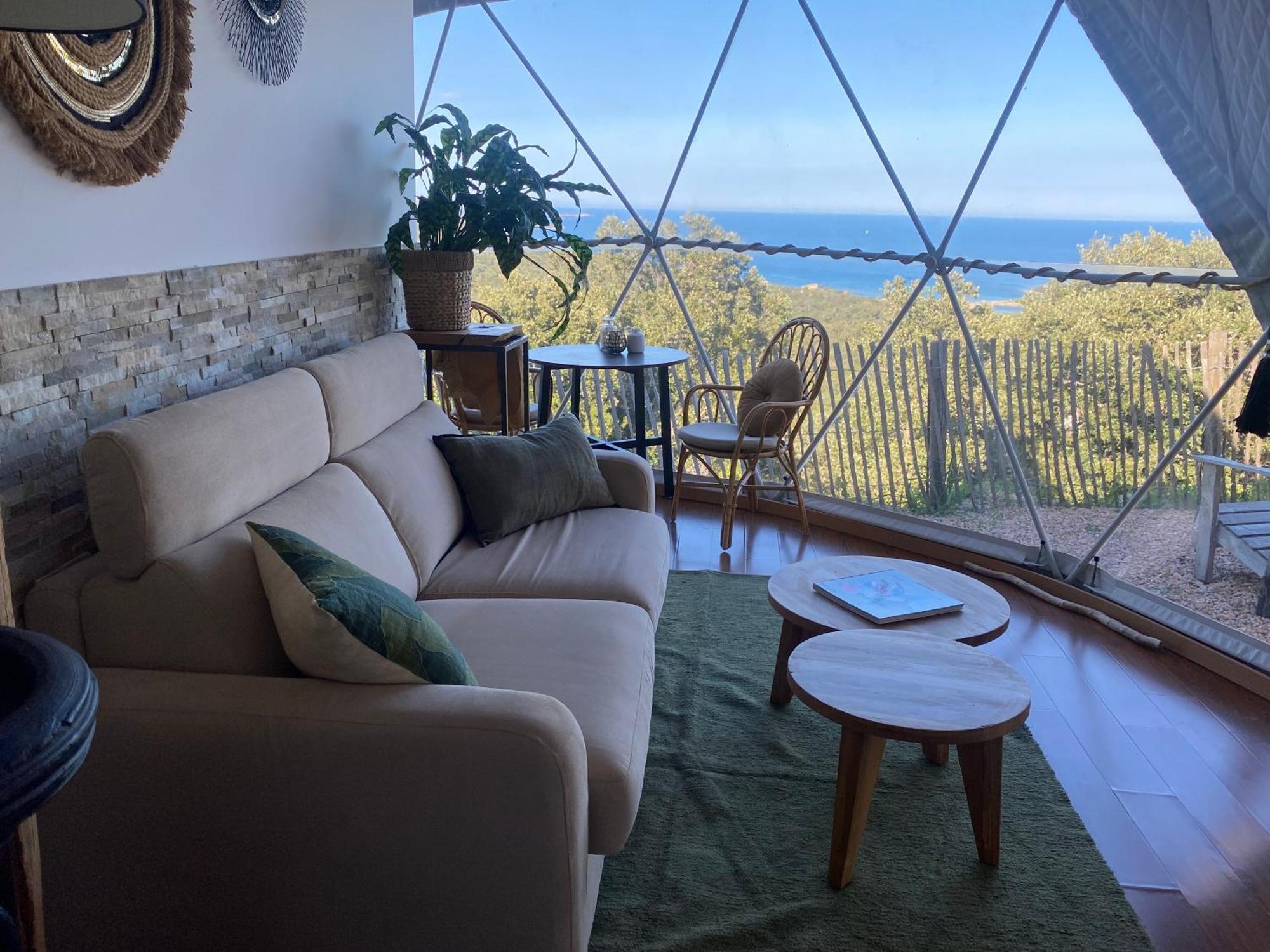 Domaine De Sonia - Logements Eco-Insolites ポルトヴェッキオ エクステリア 写真